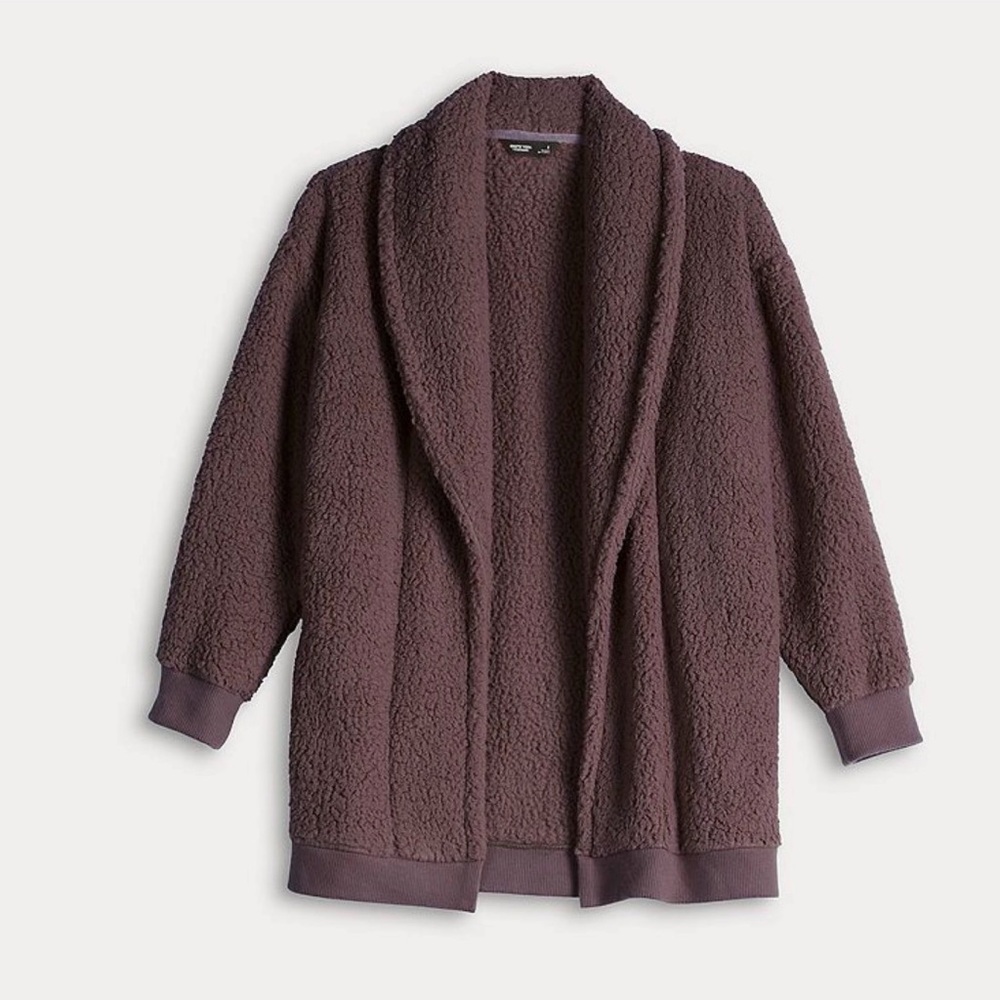 Simply Vera Vera Wang Teddy Jacket
